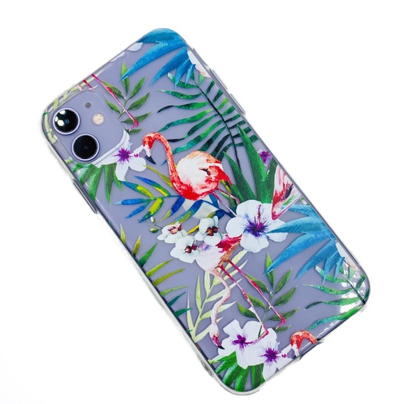 2/$10 iPhone 11 Pro Max Case Flamingo Floral Case - Picture 8 of 9